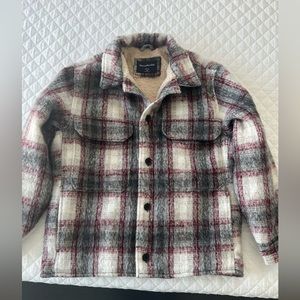 Men’s Abercrombie & Fitch Relaxed fit Sherpa jacket